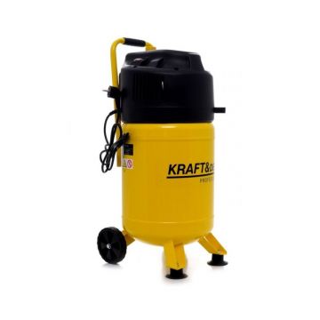 Compresor fara ulei, Kraft&Dele, 30L, 10bar, 1.5kW, 240L/min