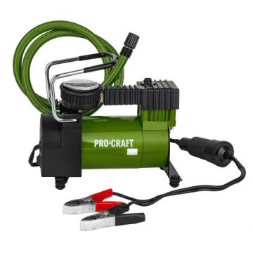 Compresor Auto Procraft LK170, 12V, 120W, Debit aer 35L min., Presiune max.7 atmosfere