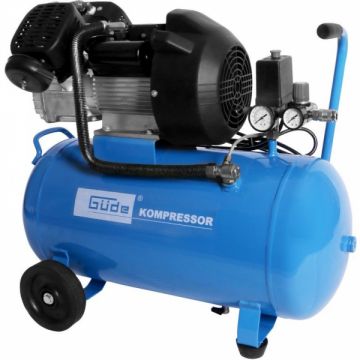 Compresor cu ulei cu doi cilindri 401 10 50 Guede 50108, 2200 W, 50 L, 10 bari Compresor cu ulei cu doi cilindri 401 10 50 Guede 50108, 2200 W, 50 L, 10 bari