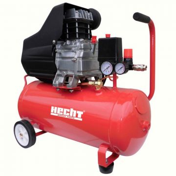 Compresor de aer HECHT 2026 pe ulei, putere 1500 W, 8 bar, rezervor 24 l Compresor de aer HECHT 2026 pe ulei, putere 1500 W, 8 bar, rezervor 24 l