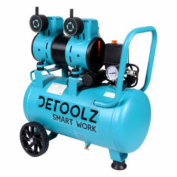 Compresor fara ulei Detoolz DZ-C266, 1500W, 30L, 8 bar Compresor fara ulei Detoolz DZ-C266, 1500W, 30L, 8 bar