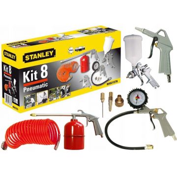 Kit 8 Accesorii Compresor Stanley 9045671STN