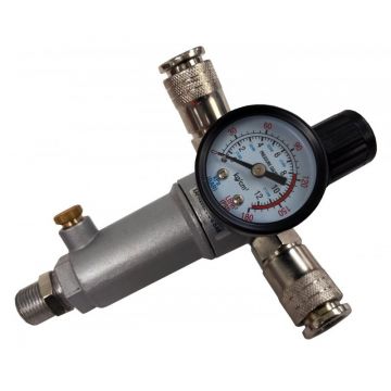 Regulator de presiune pentru compresor 3/8 inch VERKE V81220