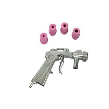 Set pistol de sablat cu 4 duze 7bar, GEKO G02006