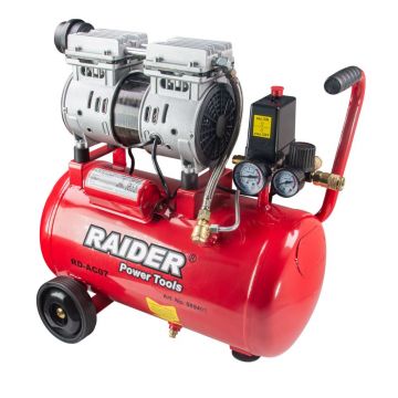 Compresor aer Raider RD-AC07, 1440 rpm, 8 bar, 24 L