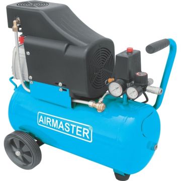 Compresor AirMaster AIR2SHU824, 1500W, 8 Bar, 24L