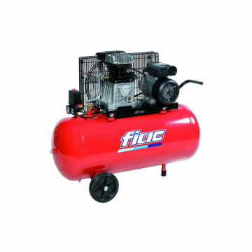 Compresor de aer cu piston monofazat, FIAC Professional Italia, tip NEW-AB100/330MC, 230V, rezervor 100l, debit 330l/min, 10 bar, ungere cu ulei