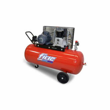 Compresor de aer cu piston trifazat, FIAC Professional Italia, tip AB300/598TC, 380V, rezervor 270l, debit 540l/min, 15 bar, ungere cu ulei