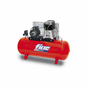 Compresor de aer cu piston trifazat, FIAC Professional Italia, tip AB300/808F, 380V, rezervor 270l, debit 790l/min, 10 bar, ungere cu ulei