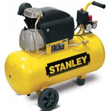 Compresor de aer Stanley STN006 cu ulei, 2 CP, 50 L, 8 BAR