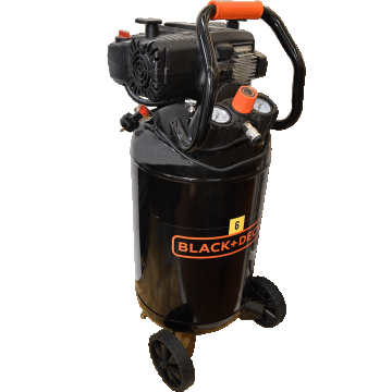Compresor de aer vertical Black&Decker BD 227/50V-NK, 1,5 kW, 3400 rpm, 10 bar, 50 l Compresor de aer vertical Black&Decker BD 227/50V-NK, 1,5 kW, 3400 rpm, 10 bar, 50 l