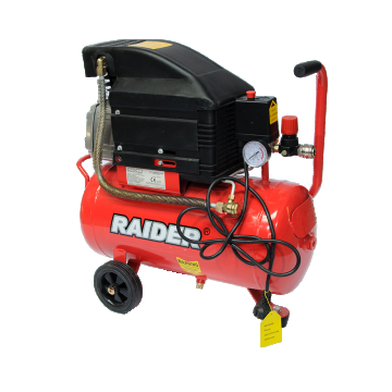 Compresor Raider 102103, 1500 W, 8 bar, 24 l