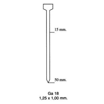 Cui/capsa cu cap tip TI-PIN 30 (1000 Unitati)