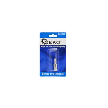 Cuplaj pentru furtun pneumatic 6mm, Geko G03400 Cuplaj pentru furtun pneumatic 6mm, Geko G03400