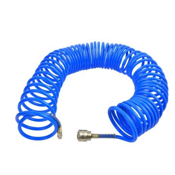 Furtun pneumatic spiralat 5x8mm 10m, GEKO G01102 Furtun pneumatic spiralat 5x8mm 10m, GEKO G01102