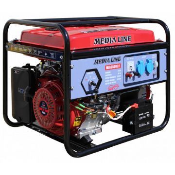 Generator Media Line MLG 6500E/1, 6500 W