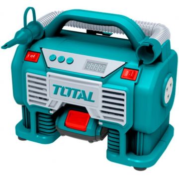 TOTAL - COMPRESOR AER - 160PSI 11BAR - LI-ION - 20V (NU INCLUDE ACUMULATOR SI INCARCATOR) TOTAL - COMPRESOR AER - 160PSI 11BAR - LI-ION - 20V (NU INCLUDE ACUMULATOR SI INCARCATOR)