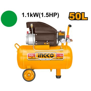 Compresor aer 1100w, 50L, 2850rpm, 8 bar, Ingco AC255081E Compresor aer 1100w, 50L, 2850rpm, 8 bar, Ingco AC255081E
