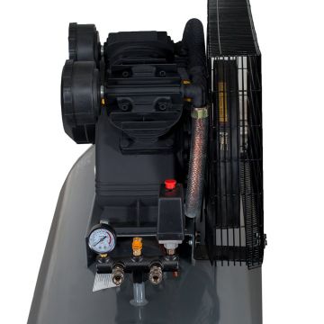 Compresor aer 370L Stager HMV0.6/370 8bar, 600L/min, trifazat, angrenare curea