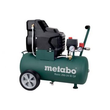 Compresor aer Metabo Basic 250-24 W OF, 24L, 2850 rpm, 8 bar, 2 CP