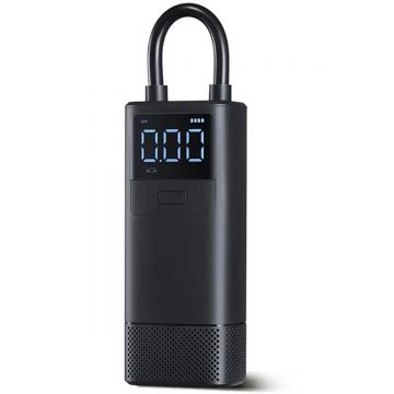 Compresor aer portabil 70mai cu acumulator,fara fir, viteza mare 18.5 l/min, 150 PSI, roti, mingi, jucarii, oprire automata, Negru