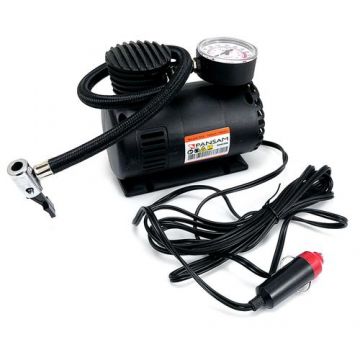 Compresor auto 12V DC cu manometru