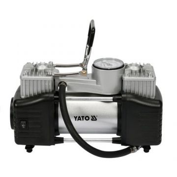Compresor auto cu lampa LED, 250W Yato YT-73462