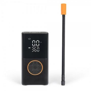 Compresor auto portabil Livoo TEA329, ecran digital, acumulator 2 x 2000 mAh, 5 moduri de presiune presetate, 4 unitati de masura, 5 accesorii de umflare, lanterna LED (Negru) Compresor auto portabil Livoo TEA329, ecran digital, acumulator 2 x 2000 mAh, 5 moduri de presiune presetate, 4 unitati de masura, 5 accesorii de umflare, lanterna LED (Negru)