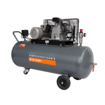 Compresor cu piston - Profesional 3kW, 530 L/min, 10 bari - Rezervor 200 Litri - WLT-PROG-530-3.0/200