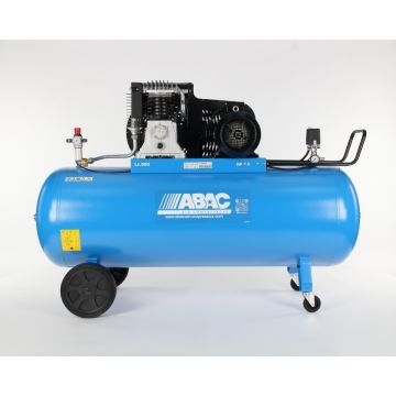 Compresor de aer cu piston - 5.5 kW, 827 L/min, 11 bari - Rezervor 500 Litri - ABAC-PRO-B6000-500-FT7.5-V400-CE