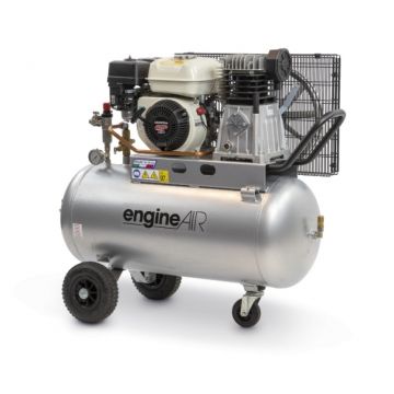 Compresor de aer cu piston, motor Honda - 3.5 kW, 320 L/min, 10 bari - Rezervor 100 Litri - ABAC-engineAIR-4/100-10-Petrol Compresor de aer cu piston, motor Honda - 3.5 kW, 320 L/min, 10 bari - Rezervor 100 Litri - ABAC-engineAIR-4/100-10-Petrol