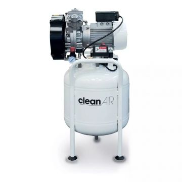 Compresor de aer medical cu piston fara ulei, silentios - 50 l, 1.5 kW, 350 L/min, 8 bari - ABAC-CleanAir-CLR-20/50 Compresor de aer medical cu piston fara ulei, silentios - 50 l, 1.5 kW, 350 L/min, 8 bari - ABAC-CleanAir-CLR-20/50