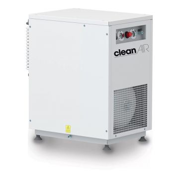 Compresor de aer medical cu piston fara ulei silentios, in carcasa insonorizata - 30 l, 1.1 kW, 240 L/min, 8 bari - ABAC-CleanAir-CLR-15/30S Compresor de aer medical cu piston fara ulei silentios, in carcasa insonorizata - 30 l, 1.1 kW, 240 L/min, 8 bari - ABAC-CleanAir-CLR-15/30S