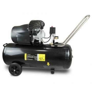 Compresor de aer PANSAM, 100L, 2.3kW, 8bar, 2 cilindrii, 412 L/min Compresor de aer PANSAM, 100L, 2.3kW, 8bar, 2 cilindrii, 412 L/min