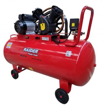 Compresor de aer pe curea RD-AC19, 2 pistoane, 200 l, 2.2 kW, 250 l / min, Raider 120119