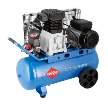 Compresor de aer profesional cu piston - Blue Series 2.2kW, 210L/min, 10 bari - Rezervor 50 Litri - AirPress-HL340/50-36874