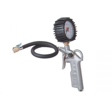Pistol pentru umflarea anvelopelor cu manometru Gude 2819, 12 bari Pistol pentru umflarea anvelopelor cu manometru Gude 2819, 12 bari