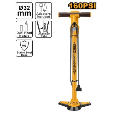 Pompa Auto Manuala cu Manometru Frontal INGCO MPP3201 Pompa Auto Manuala cu Manometru Frontal INGCO MPP3201