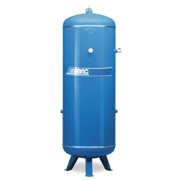 Rezervor vertical vopsit - 900 litri, max. 11 bari - ABAC-TANK-VERT.900-11B-CE-5015+KIT Rezervor vertical vopsit - 900 litri, max. 11 bari - ABAC-TANK-VERT.900-11B-CE-5015+KIT