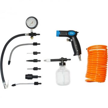 Set accesorii aer comprimat Gude 84093, 10 piese Set accesorii aer comprimat Gude 84093, 10 piese