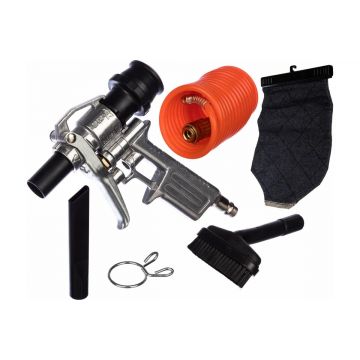 Set Pistol / Aspirator pneumatic - 120l/min, 6 bari, 1/4